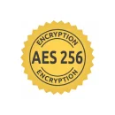 AES-256 encryption logo